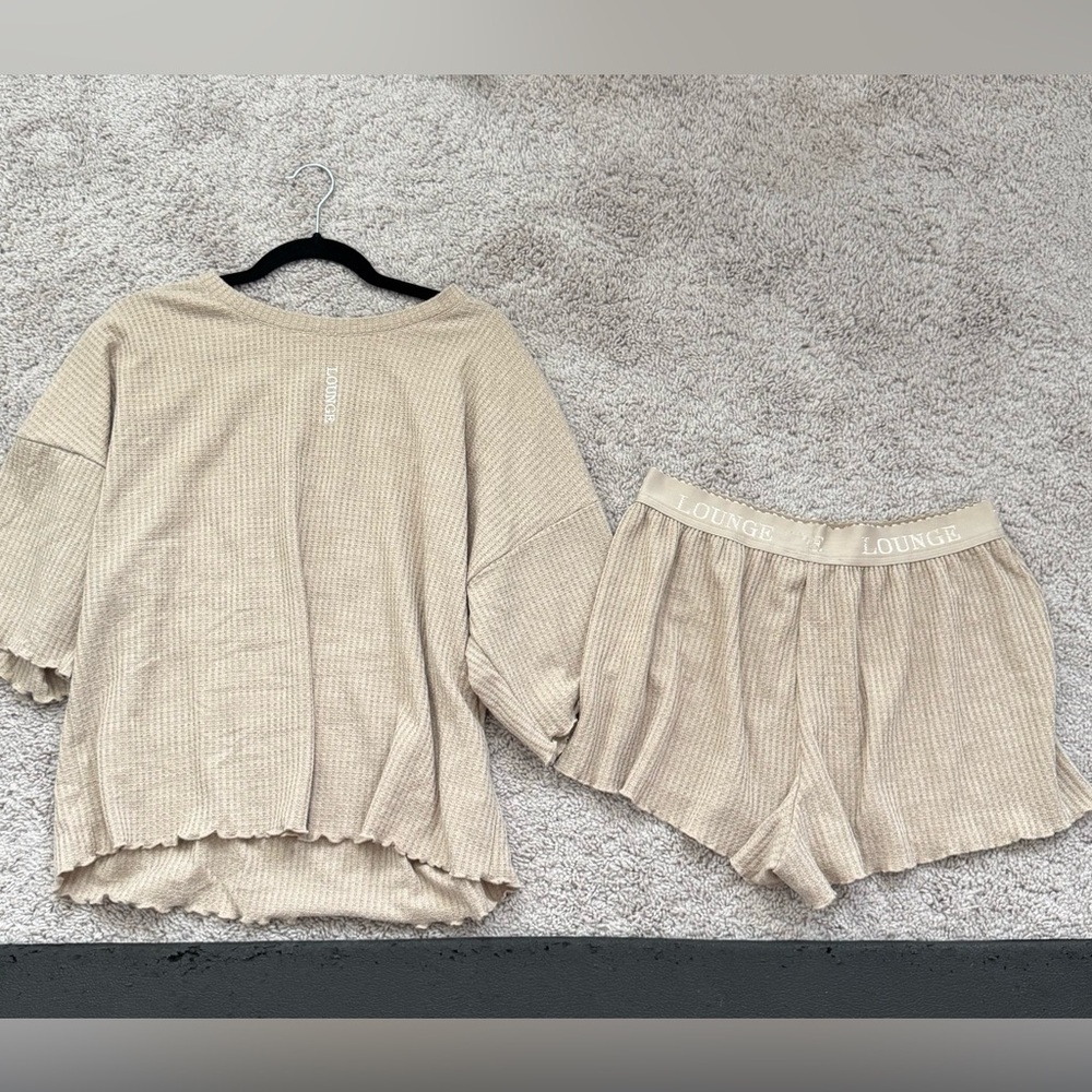 Lounge Underwear Soft Waffle Pajama Shorts